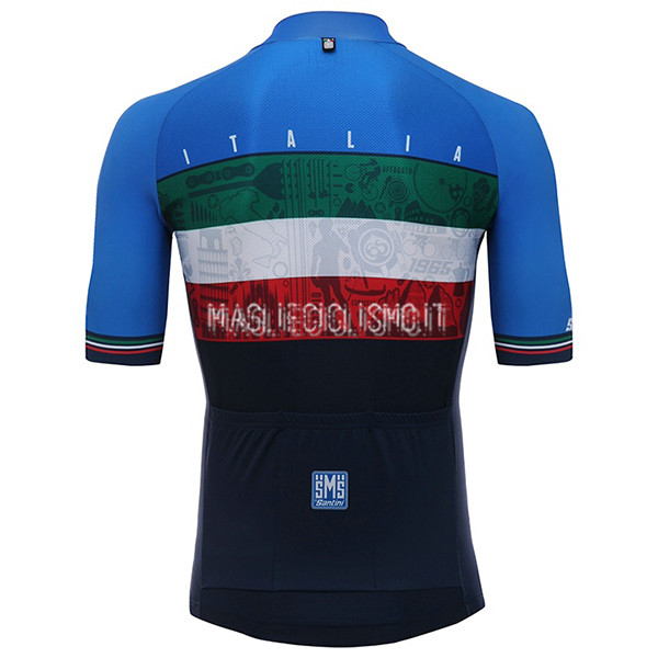 Maglia Italia 2017 Nero e Blu